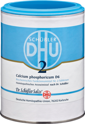 BIOCHEMIE DHU 2 Calcium phosphoricum D 6 Tabletten