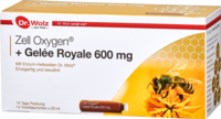 ZELL OXYGEN+Gelee Royale 600 mg Trinkampullen