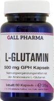 L-GLUTAMIN 500 mg GPH Kapseln