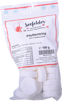 SEEFELDER Pfefferminz plus Traubenzucker Beutel