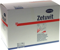 ZETUVIT Saugkompressen unsteril 10x10 cm