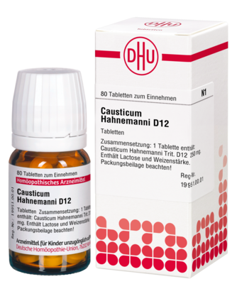 CAUSTICUM HAHNEMANNI D 12 Tabletten