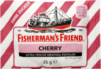 FISHERMANS FRIEND Cherry ohne Zucker Pastillen