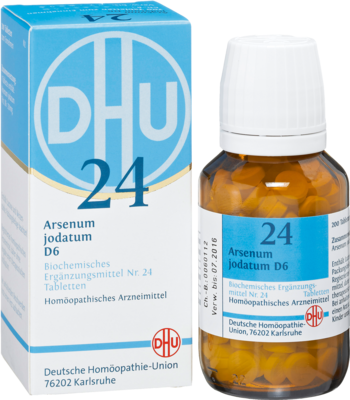 BIOCHEMIE DHU 24 Arsenum jodatum D 6 Tabletten