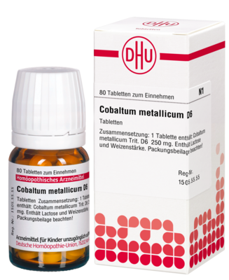 COBALTUM METALLICUM D 6 Tabletten