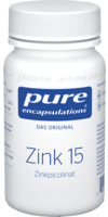 PURE ENCAPSULATIONS Zink 15 Zinkpicolinat Kapseln