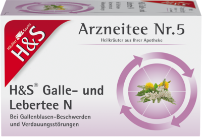 H&S Galle- und Lebertee N Filterbeutel