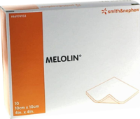 MELOLIN 10x10 cm Wundauflagen steril