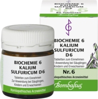 BIOCHEMIE 6 Kalium sulfuricum D 6 Tabletten