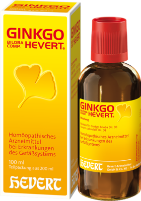 GINKGO BILOBA COMP.Hevert Tropfen