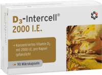 D3-INTERCELL 2.000 I.E. Kapseln