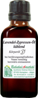 LAVENDEL ZYPRESSEN Öl kühlend Massageöl