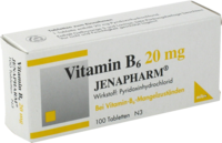 VITAMIN B6 20 mg Jenapharm Tabletten