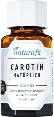 NATURAFIT Carotin natürlich Kapseln