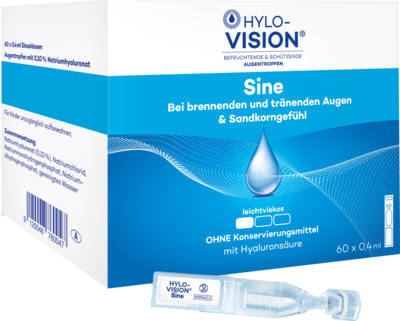 HYLO-VISION sine Einzeldosispipetten