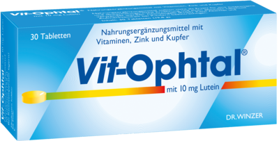 VIT OPHTAL mit 10 mg Lutein Tabletten