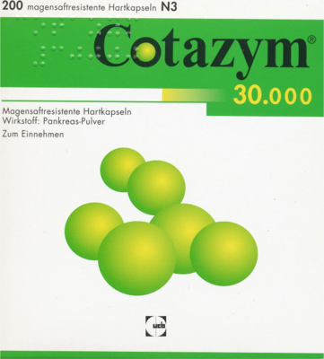 COTAZYM 30.000 Pellets magensaftresistente Kapseln