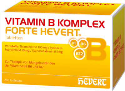 VITAMIN B KOMPLEX forte Hevert Tabletten