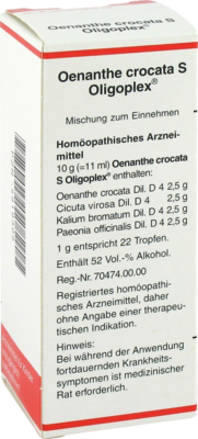 OENANTHE CROCATA S Oligoplex Liquidum