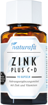 NATURAFIT Zink Plus C+D Kapseln