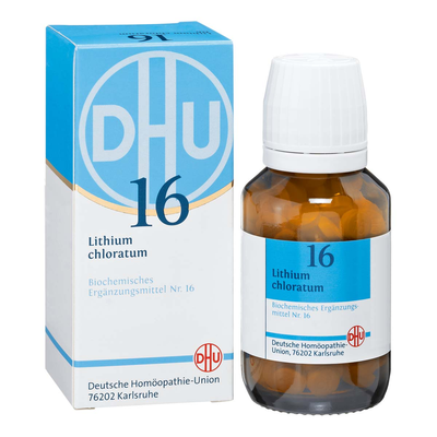 BIOCHEMIE DHU 16 Lithium chloratum D 12 Tabletten