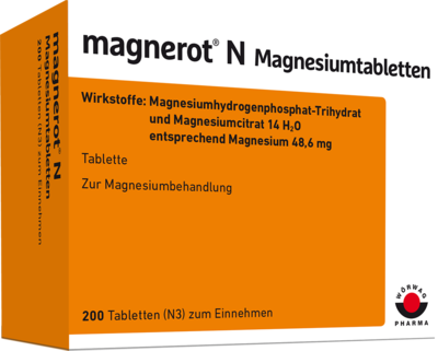 MAGNEROT N Magnesiumtabletten