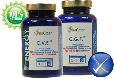 C.G.F. 60 Chlorella pyr.Extrakt 100 mg Kapseln