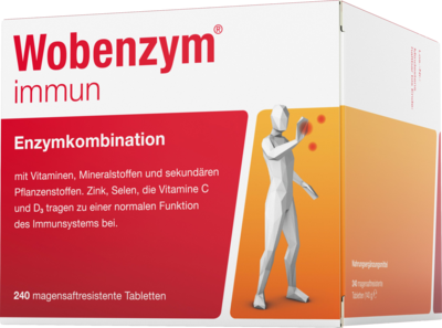 WOBENZYM immun magensaftresistente Tabletten