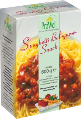 PROWELL Spaghetti Bolognese Snack