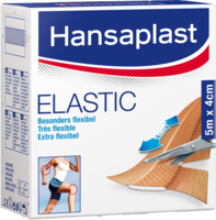 HANSAPLAST Elastic Pflaster 4 cmx5 m