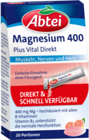 ABTEI Magnesium 400+Vitamin B Komplex Granulat