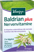 KNEIPP Baldrian plus Nervenvitamine Dragees