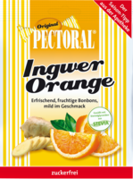 PECTORAL Ingwer Orange Bonbons zuckerfrei