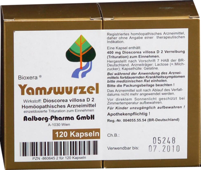 YAMSWURZEL KAPSELN