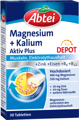 ABTEI Magnesium+Kalium Depot Tabletten