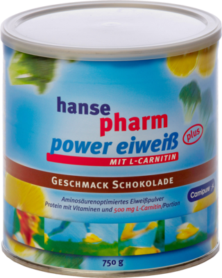 HANSEPHARM Power Eiweiß plus Schoko Pulver