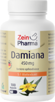 DAMIANA KAPSELN 450 mg 5:1 Blattextrakt