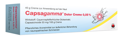 CAPSAGAMMA Dolor Creme 0,05%