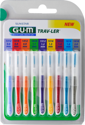 GUM TRAV-LER Sortiment Interdentalbürsten