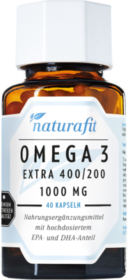 NATURAFIT Omega-3 extra 400/200 Kapseln