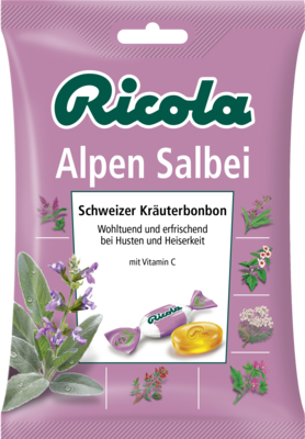 RICOLA m.Z.Beutel Salbei Alpen Salbei Bonbons