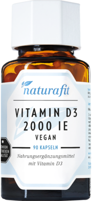 NATURAFIT Vitamin D3 2000 I.E. Kapseln