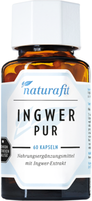 NATURAFIT Ingwer Kapseln