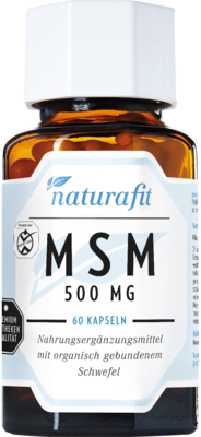 NATURAFIT MSM 500 mg Kapseln