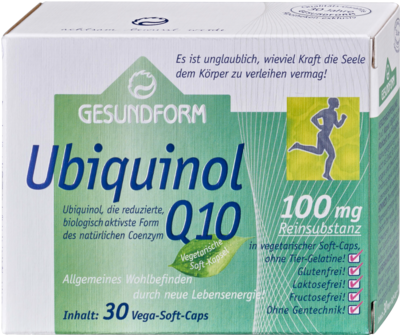 GESUNDFORM Ubiquinol Q10 100 mg Vega-Soft-Caps