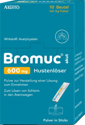 BROMUC akut 600 mg Hustenlöser Plv.z.H.e.L.z.Einn.