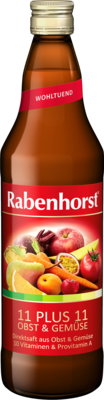 RABENHORST 11 Plus 11 Obst & Gemüse Saft