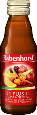 RABENHORST 11 Plus 11 Obst & Gemüse mini Saft