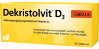 DEKRISTOLVIT D3 5600 I.E. Tabletten