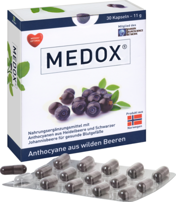 MEDOX Anthocyane aus wilden Beeren Kapseln